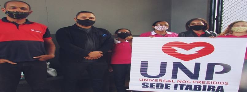  Universal faz doações de kits de higiene ao Presídio de Itabira, neste final de semana
